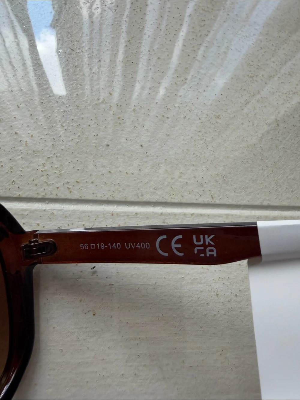 Women’s Oversized Brown Sunglasses - Classic Shield Style
